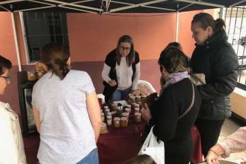 El VIII Mercado Agrícola de La Pardilla, un éxito (Foto TA)